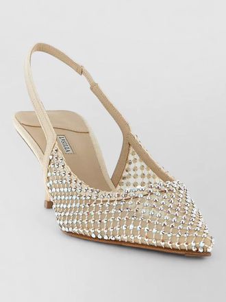 Le Silla gilda slingback sandals embellished design