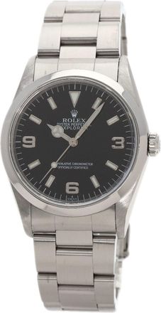 Rolex Explorer I Stainless Steel Wristwatch (Pre-Owned)
