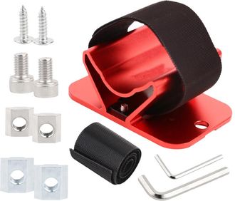 OEM Soporte Universal Para Rueda Trasera De Bicicleta, Portaequipajes - Rojo 1