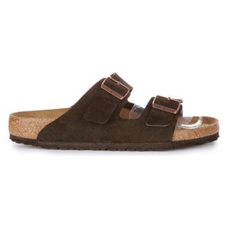 Birkenstock Arizona Bs Regular Fit - male - Birkenstock - Sliders - Brown - 12 UK - Shoes