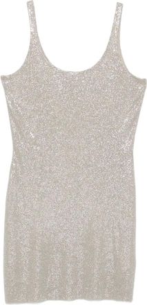 Alexander Wang Mouwloze mini-jurk - Zilver