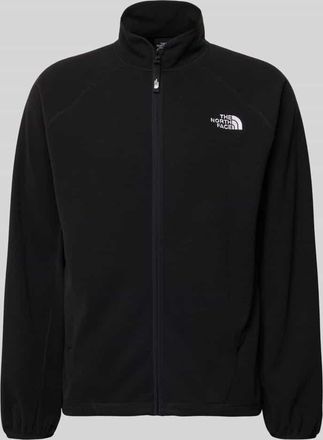 The North Face Fleecejacke mit Label-Stitching in Black, Gr&ouml;&szlig;e XXL