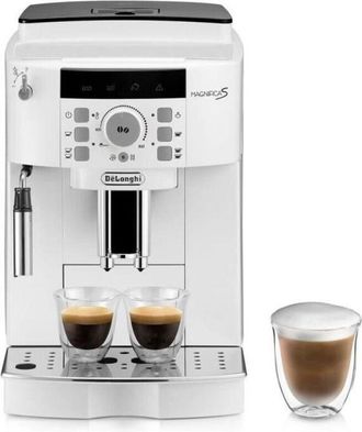 DeLonghi Cafetera Espresso Con Molinillo De Granos - Delonghi - Magnifica S Ecam22.110.w - 1,8 L - 250 G - 15 Bar - 1450 W - Plata Y Negro