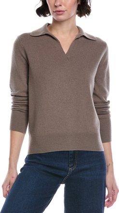 Vince Wool & Cashmere-Blend Polo Shirt