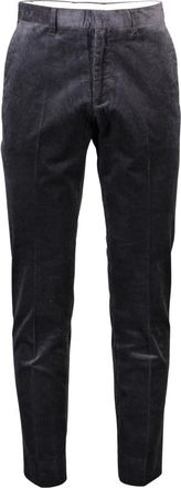GANT Klassieke Slim Fit Broek - Heren - Broeken - Blauw - Maat: M Leer