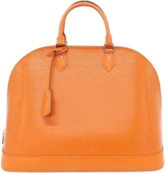 Louis Vuitton Pre-owned Handbags, female, Orange, Size: ONE SIZE Pre-owned Alma GM Handbag