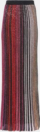 Missoni Gonna lunga in lamé con paillettes