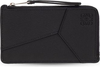 Loewe Puzzle leather wallet - unisex - CALFSKIN - One Size - Black