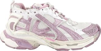 Balenciaga Runner Glitter Sneaker - Dames - Sneakers - Roze - 41 EU - Polyester - Schoenen