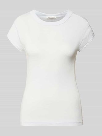 Marc O'Polo Slim Fit T-Shirt aus reiner Baumwolle in Hellblau, Gr&ouml;&szlig;e XXL