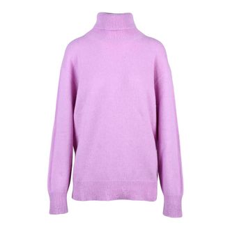 Amaranto Dolcevita Over - Dames - Coltruien - Roze - S - Wol - Truien & Vesten