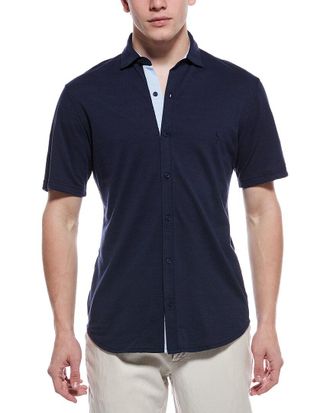 Tailorbyrd Tailorbyrd Slub Pique Shirt
