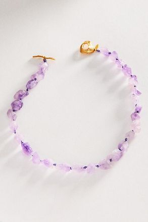 Hermina Athens Bougainvillea Amethyst Necklace