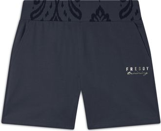 Freddy Short sportivi con fascia in vita floreale