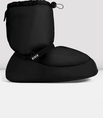 Bloch BLOCH Adult Warm Up Booties, Black Nylon