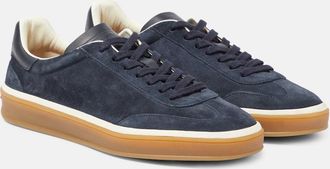 Loro Piana Tennis Walk suede sneakers