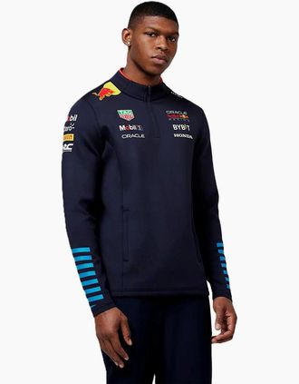 Castore Mens quarter Zip Mlyr 99 - Navy - Size: 38