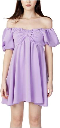 Aniye By Dames, Jurken, Paars, Maat: XS Poliester