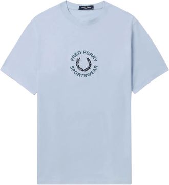 Fred Perry T-shirt in cotone - Blu