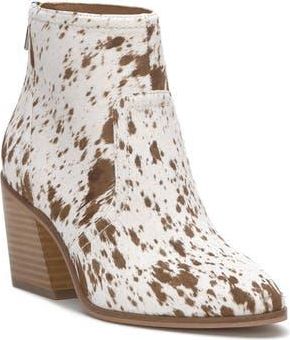 Lucky Brand Sonah 2 Genuine Calf Hair Bootie in Blanche Sheltn at Nordstrom Rack, Size 6.5