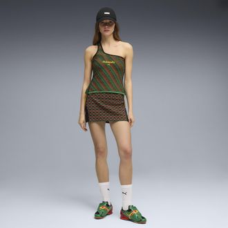 Puma Gonna PUMA x AHLUWALIA T7 da donna, Abbigliamento, Verde, XL