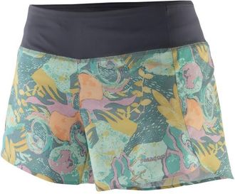 Patagonia Strider Pro Shorts 3,5 Laufshorts f&uuml;r Damen | bunt