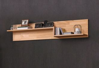 HOME AFFAIRE Wandregal Breite 140 cm, teilmassiv, FSC-zertifiziert