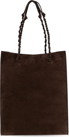 Jil Sander Tangle Tote Bag - Dames - Shoppers - Bruin - ONE Size - Leer - Tassen
