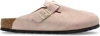 Birkenstock Boston slippers - men - Polyethylene vinyl acetate (PEVA)/Calf Leather/Calf Suede - 42 Regular - Pink