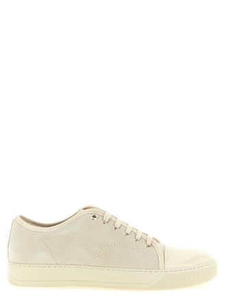 Lanvin Off White Basket Sneakers