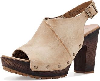 Korks Annelie Womens Dress Sandals Cream : 11 M
