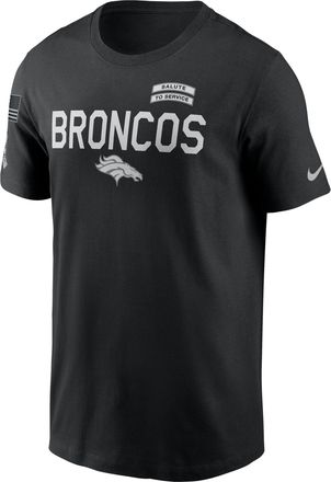 Nike Denver Broncos Salute to Service Sideline Nike Mens Dri-FIT NFL T-Shirt in Black | 02ET00AA2A-NKC