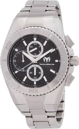 Technomarine Manta Chronograph Quartz Black Dial Mens Watch TM-224021