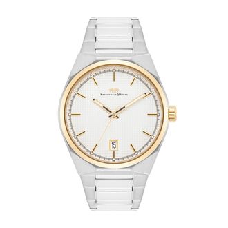 Rhodenwald & S&ouml;hne Mens Male Stainless steel Watch 42mm - Silver - One Size