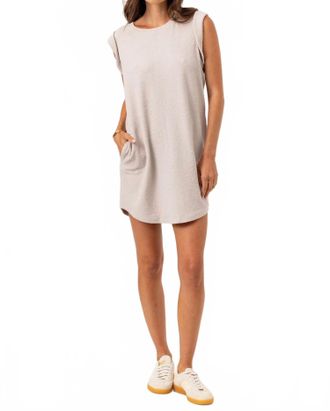 Sundays Elska Mini Dress In Tan