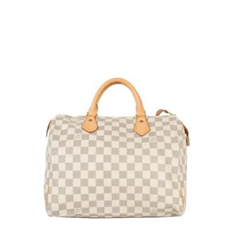 Louis Vuitton Pre-owned Handbags, female, Beige, Size: ONE SIZE Pre-owned Canvas handbags