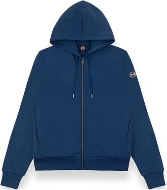 Colmar Full Zip Hoodie - Heren - Vesten met rits - Blauw - 2XL - Katoen - Hoodies & sweatvesten