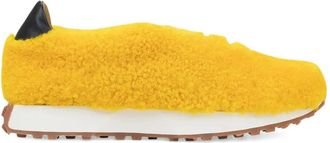 Rhude sherpa runner hi-tops sneakers - Yellow