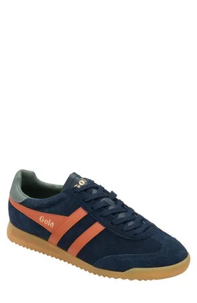 Gola Torpedo Sneaker in Navy/Moody Orange/Sage at Nordstrom, Size 10.5