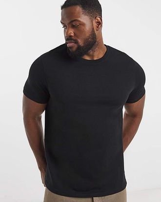 Jacamo Pure Cotton Crew Neck T-Shirt