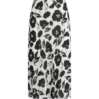 Favorite Daughter The Jojo Floral Midi Skirt in Brushed Neutral Floral at Nordstrom, Size X-Small