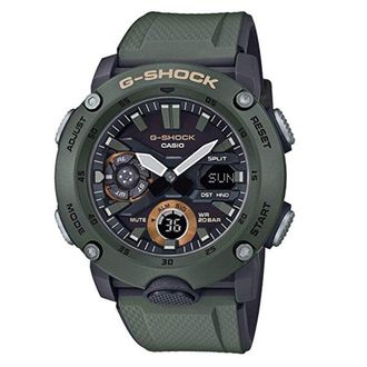 Casio Mens Men Watch GA-2000-3AER - Green - One Size
