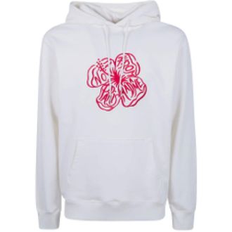 Dr&ocirc;le de Monsieur Hoodies & sweatvesten, Heren, Wit, M, Katoen, Hoodies