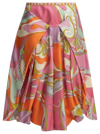 Pucci Orchidee Freizeithose