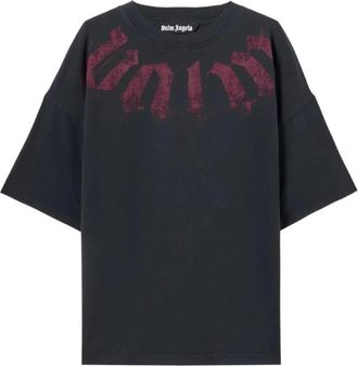 Palm Angels T-shirt - Heren - T-shirts - Zwart - S - Tops