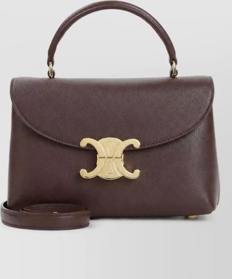 Celine leather shoulder bag