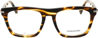 Ferragamo SF3015 Tortoiseshell Acetate Eyeglasses - Brown