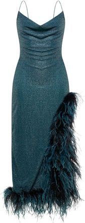 Os&eacute;ree Lumiere Plumage Night Out Dress