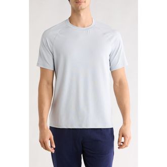 Zella Short Sleeve Performance T-Shirt in Blue Pearl at Nordstrom Rack, Size Xx-Large