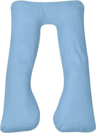vidaXL Almohada De Embarazo Azul Claro 90x145 Cm Vidaxl